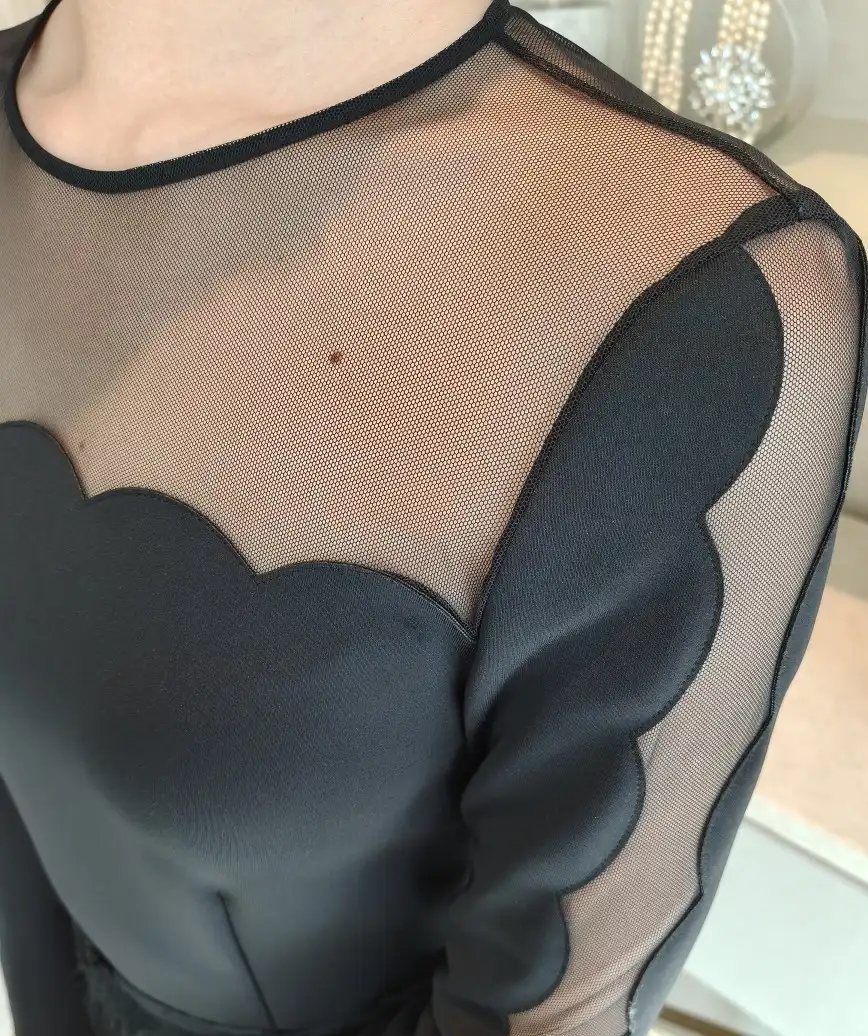 着用モデル：H162cm 7cmH靴 着用サイズ：S