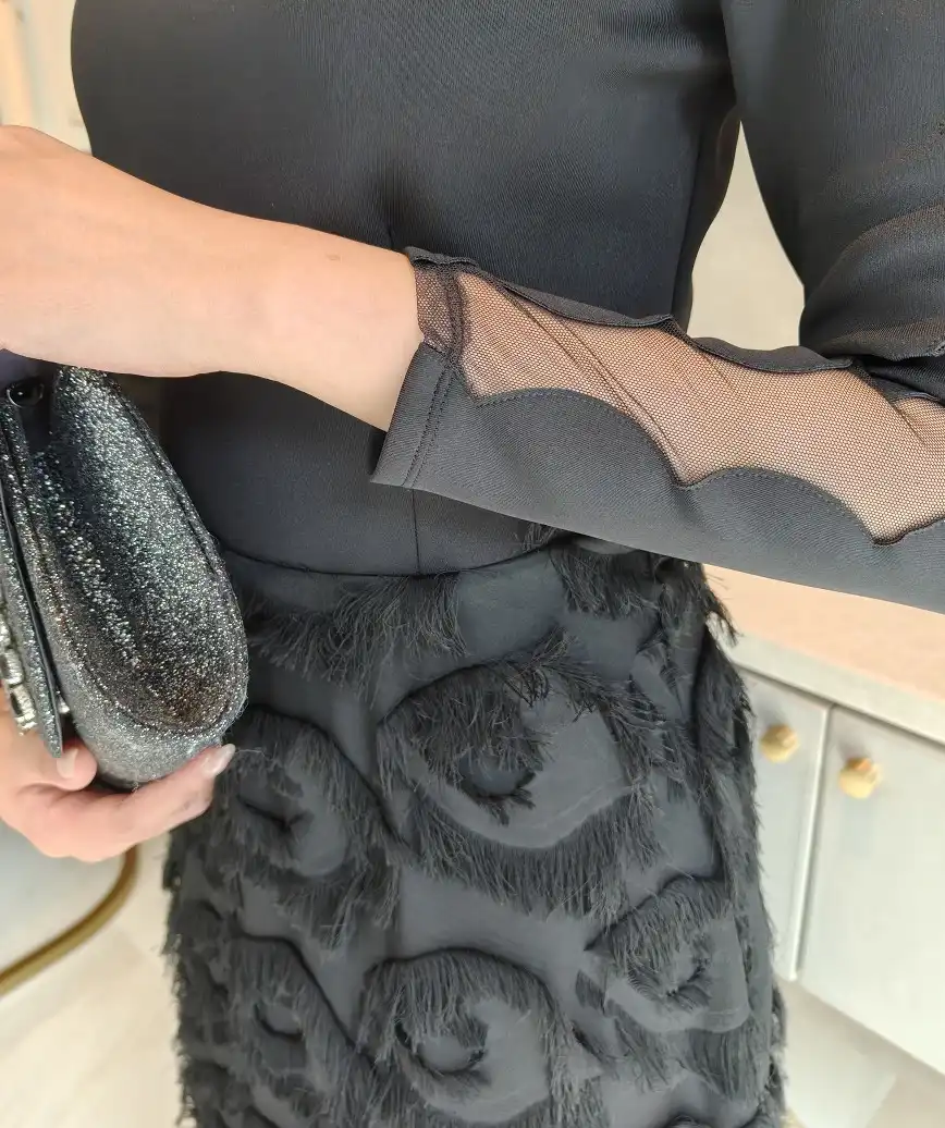 着用モデル：H162cm 7cmH靴 着用サイズ：S