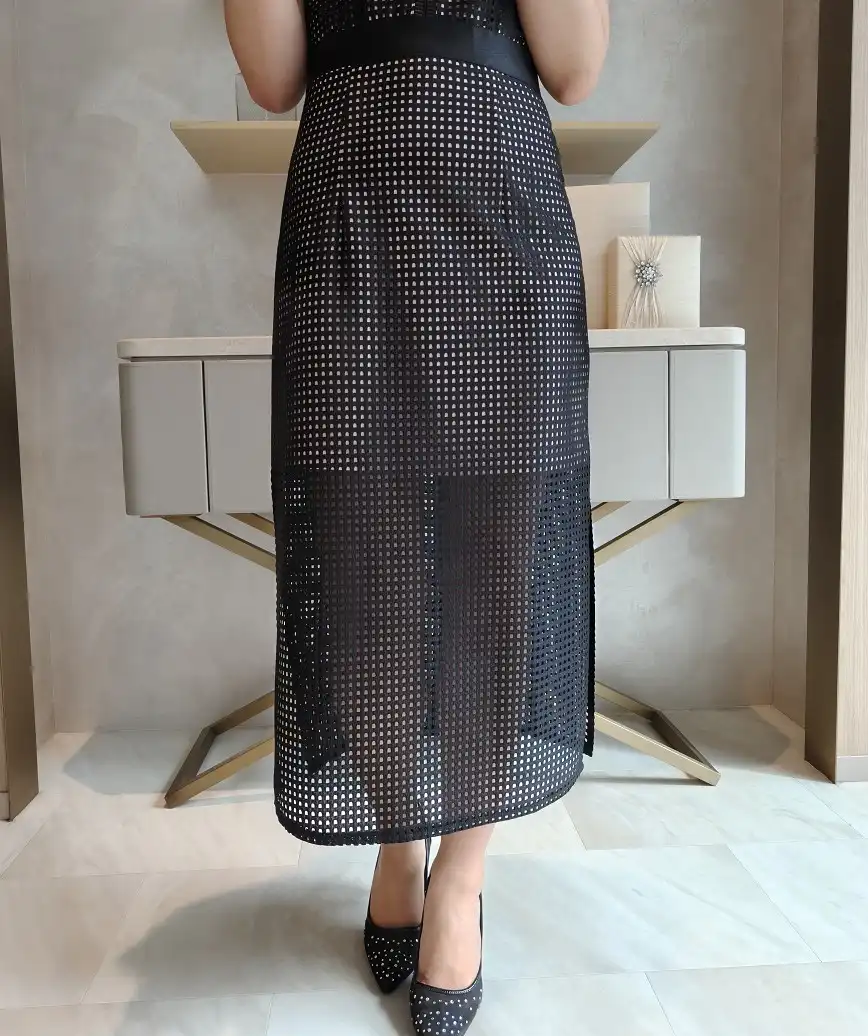 着用モデル：H162cm 7cmH靴 着用サイズ：S