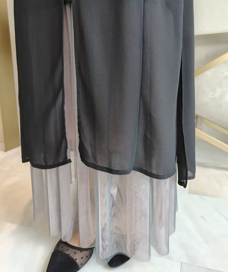 着用モデル：H162cm 1cmH靴 着用サイズ：S