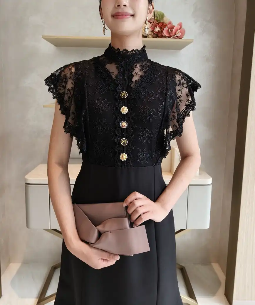 着用モデル：H162cm 7cmH靴 着用サイズ：S