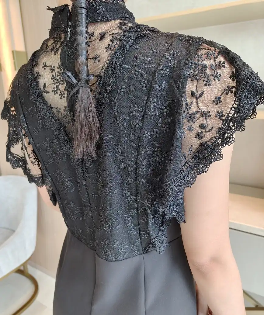 着用モデル：H162cm 7cmH靴 着用サイズ：S