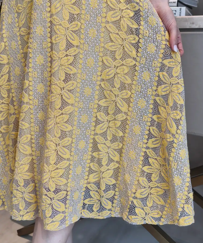 着用モデル：H164cm／着用サイズ：S／ヒール：7cm