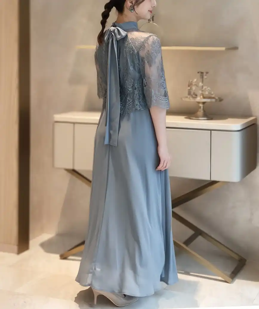 着用モデル：H157cm／着用サイズ：M／ヒール7cm