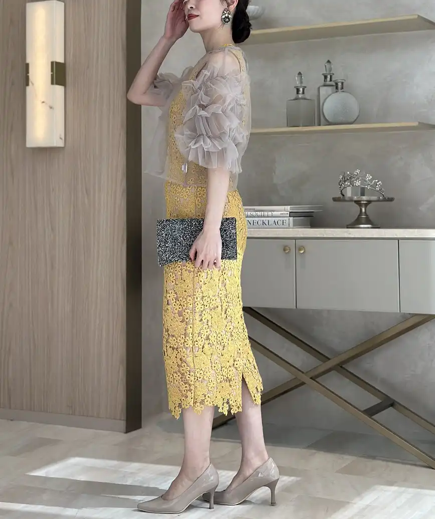 着用モデル：H164cm  着用サイズ：M