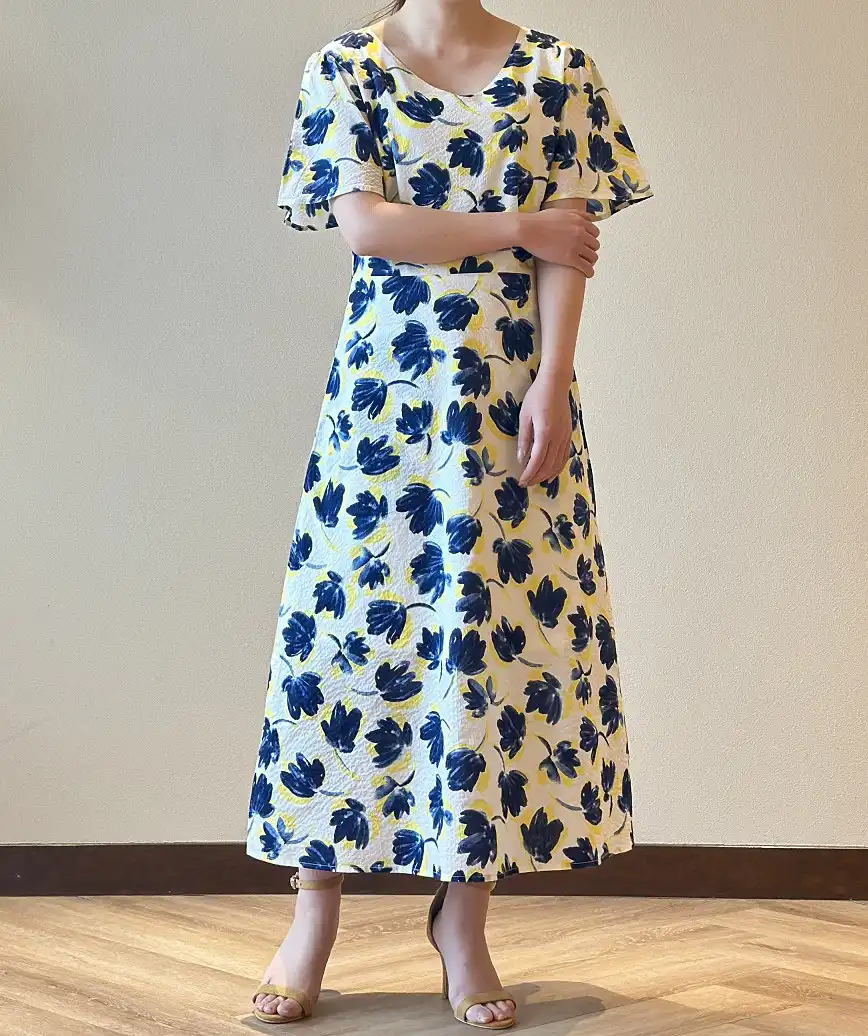 着用モデル：H152cm／体重：47kg／着用サイズS-Mサイズ