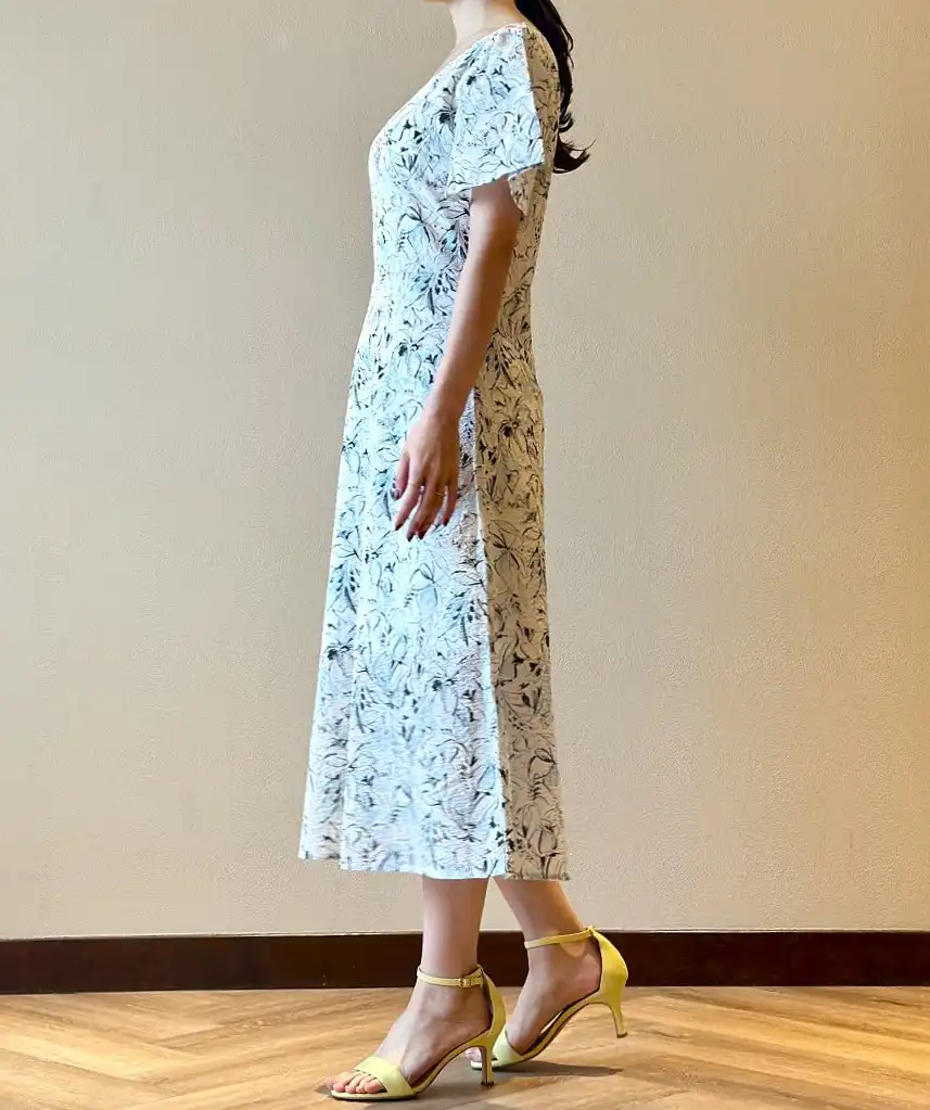 着用モデル：H164cm／体重：48kg／着用サイズS-Mサイズ