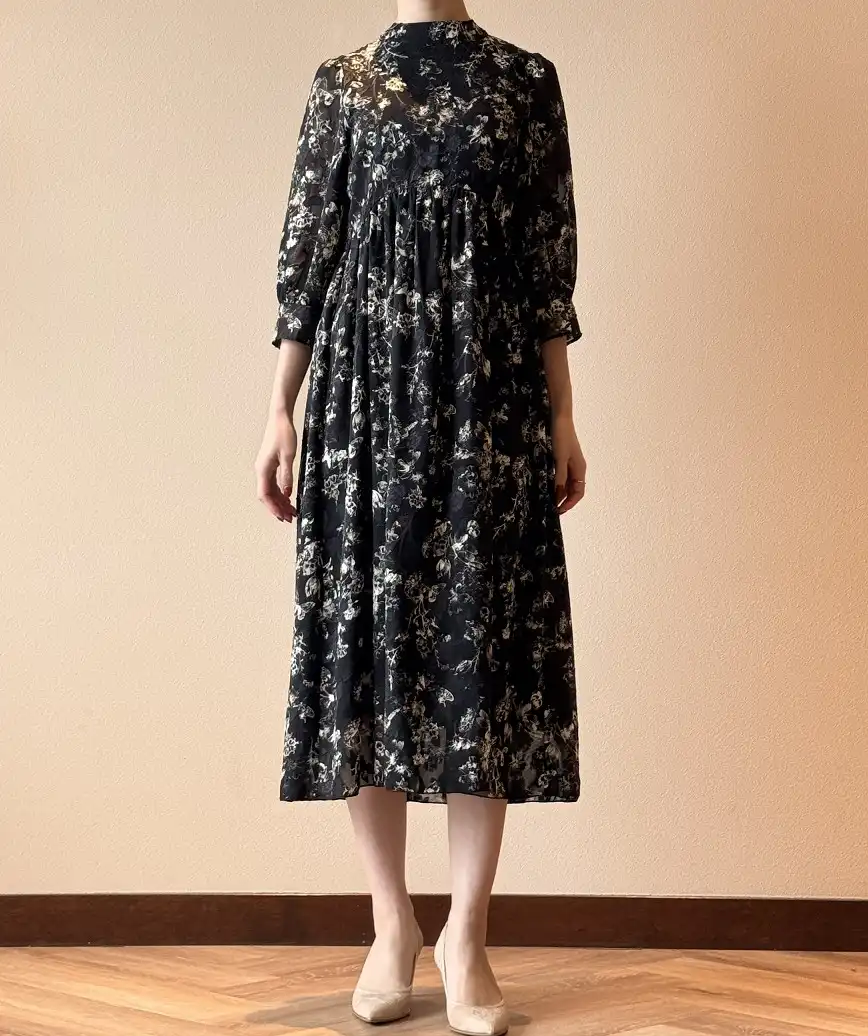 着用モデル：H164cm／着用サイズ：S／ヒール：7cm