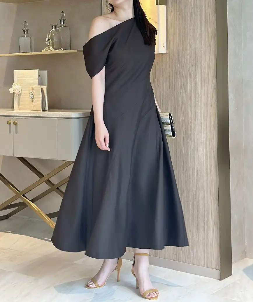 Collectionデニムティアードドレス ショートスリーブ 新品未使用 GLAMOROUS ANDY Fashion Press 11 COLLECTION 02】スリット