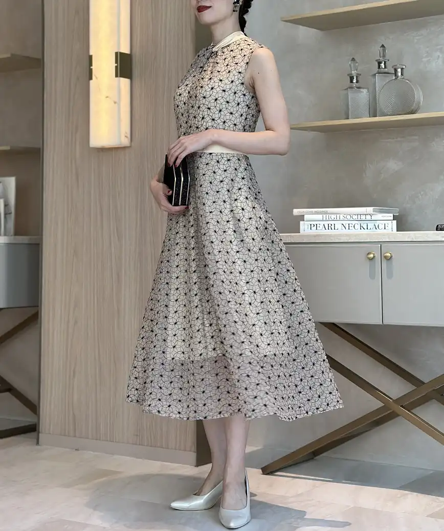 着用モデル：H164cm／着用サイズ：S／ヒール：7cm