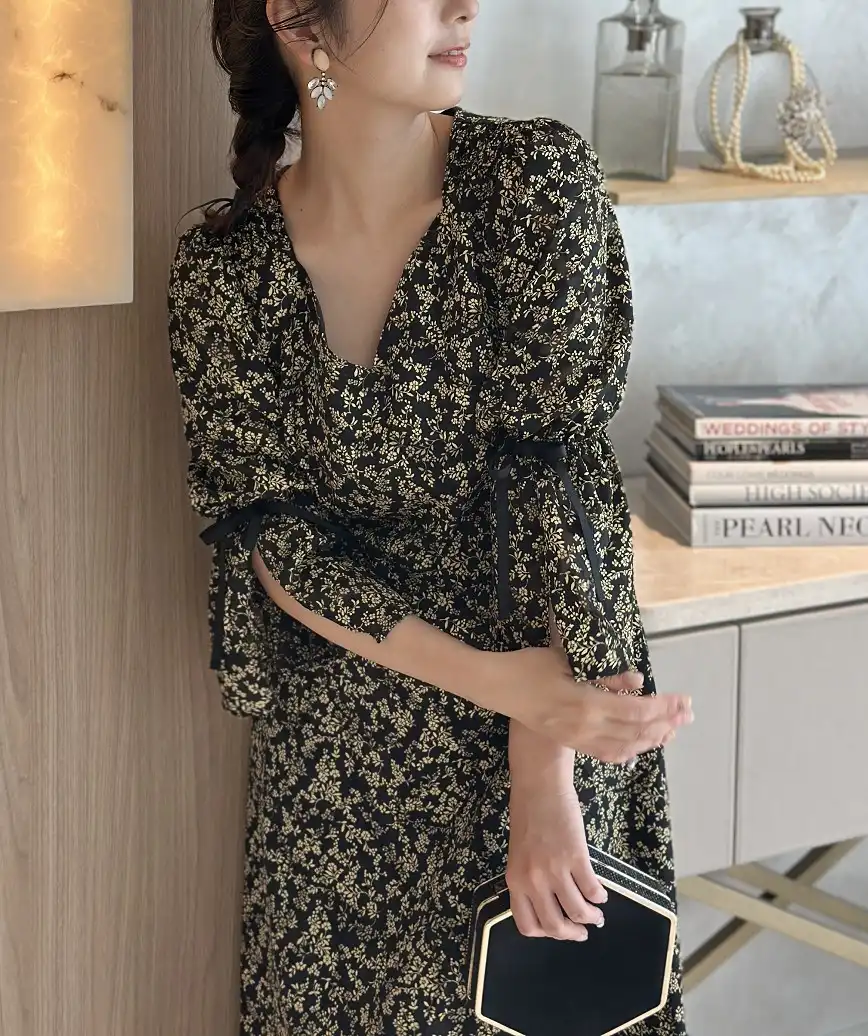 着用モデル：H154cm 7cmH靴 着用サイズ：M