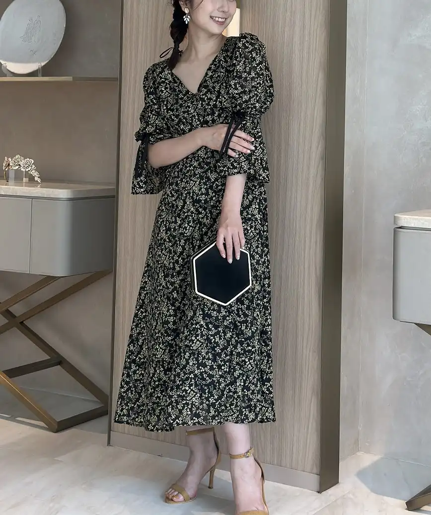 着用モデル：H154cm 7cmH靴 着用サイズ：M