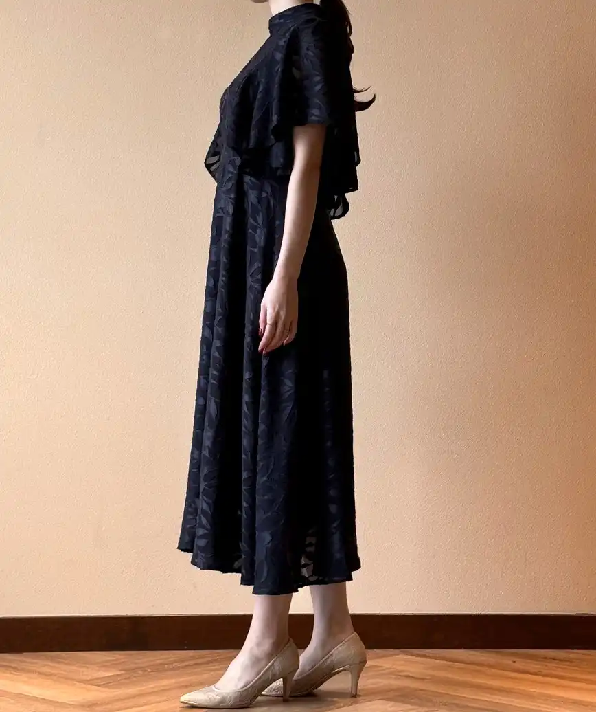 着用モデル：H164cm／着用サイズ：M／ヒール：7cm