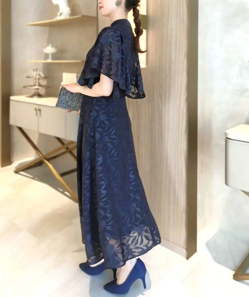 着用モデル：H164cm／着用サイズ：M／ヒール：7cm