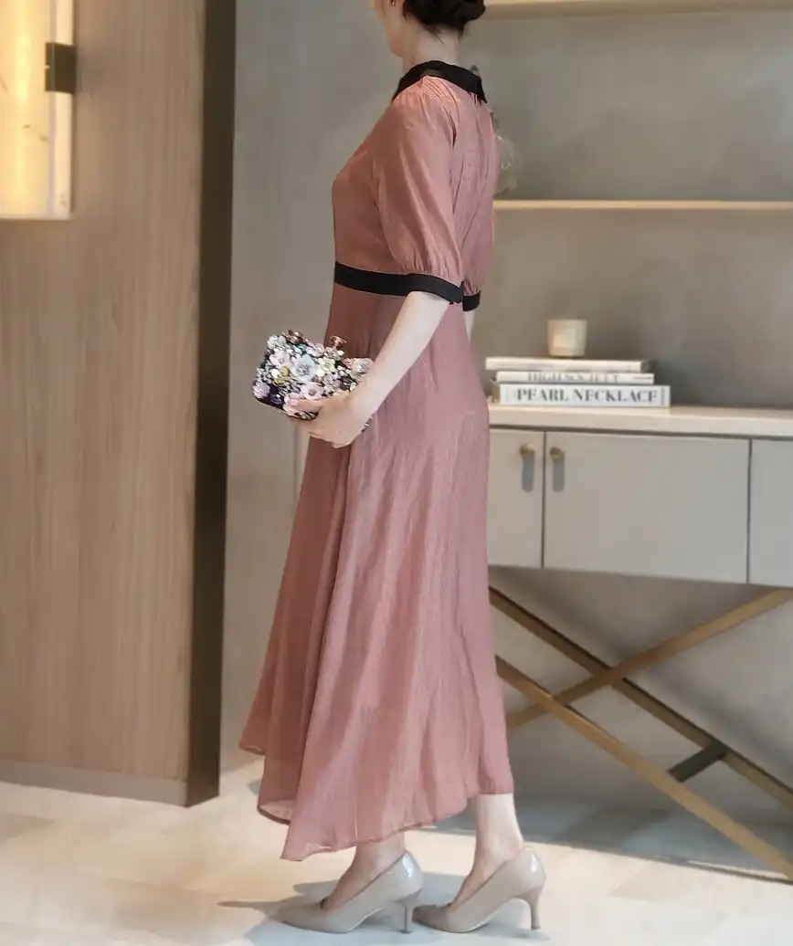 着用モデル：H164cm／着用サイズ：M／ヒール：7cm