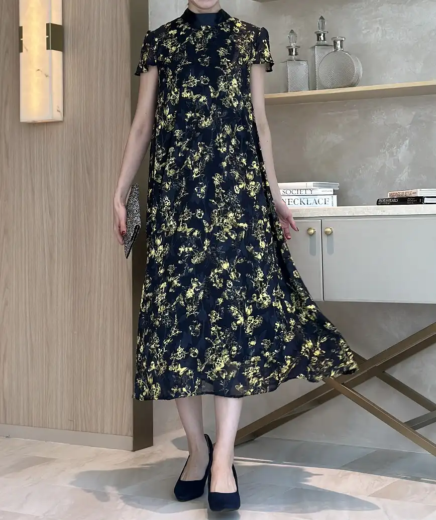 着用モデル：H164cm／着用サイズ：F／ヒール：7cm