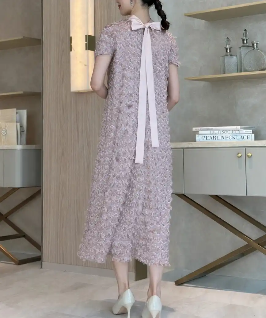 着用モデル：H164cm／着用サイズ：F／ヒール：7cm