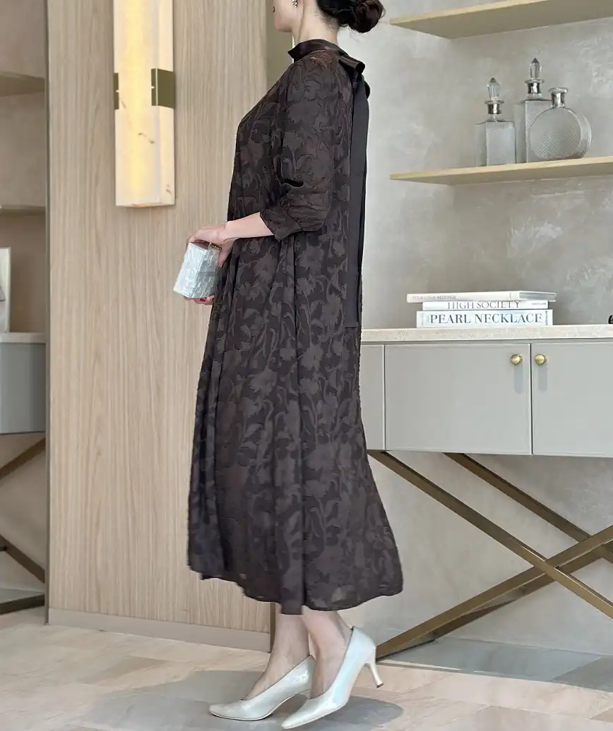 着用モデル：H164cm／着用サイズ：F／ヒール：7cm