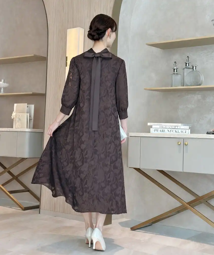 着用モデル：H164cm／着用サイズ：F／ヒール：7cm