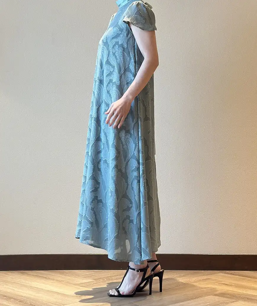 着用モデル：H157cm／着用サイズ：F／ヒール：10cm