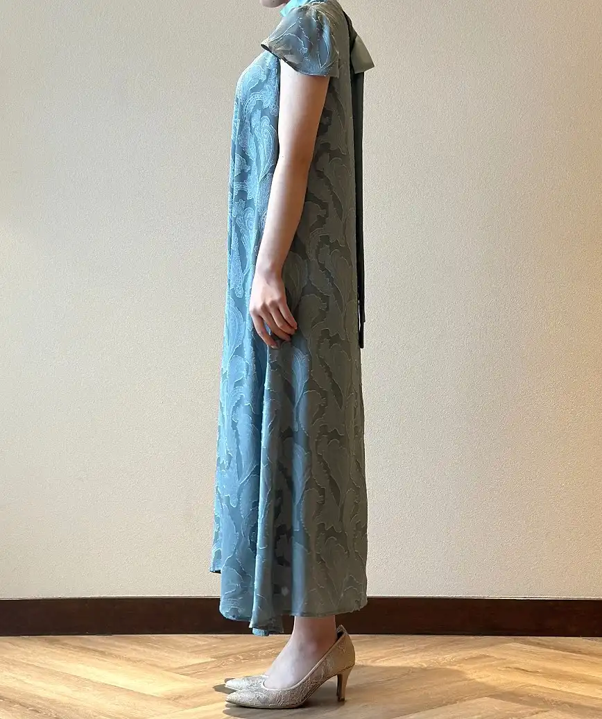 着用モデル：H152cm／着用サイズ：F／ヒール：7cm