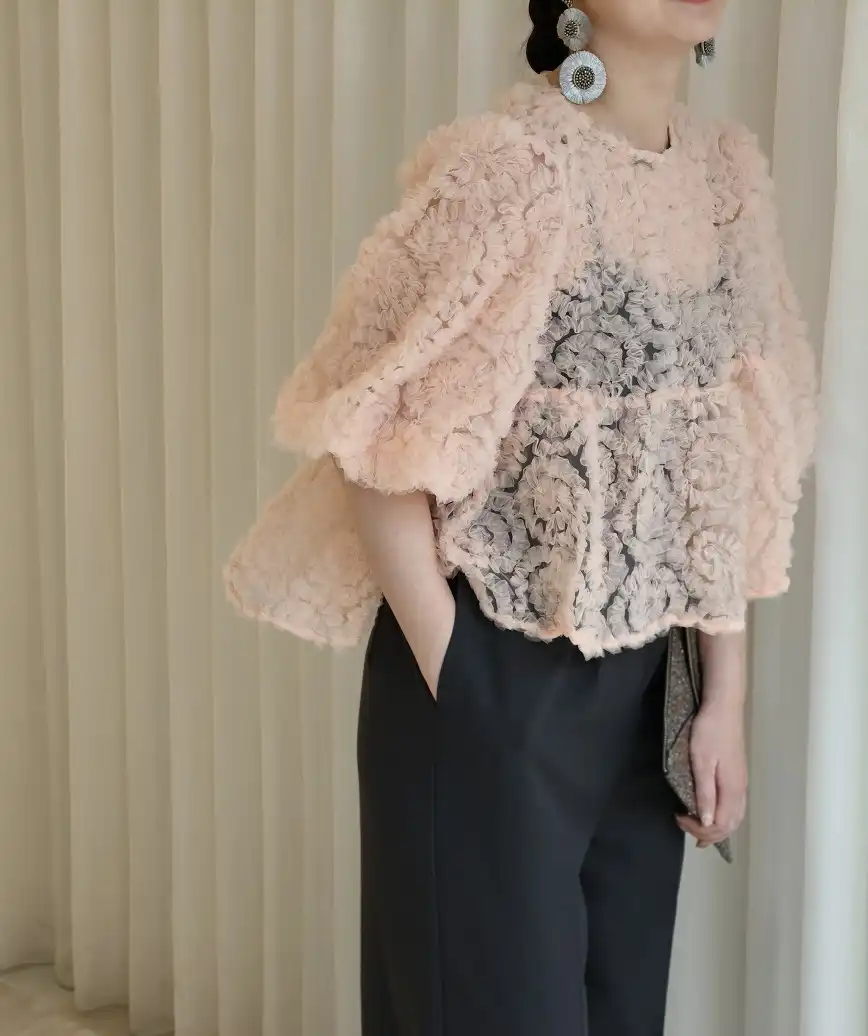 着用モデル：H157cm／着用サイズ：M