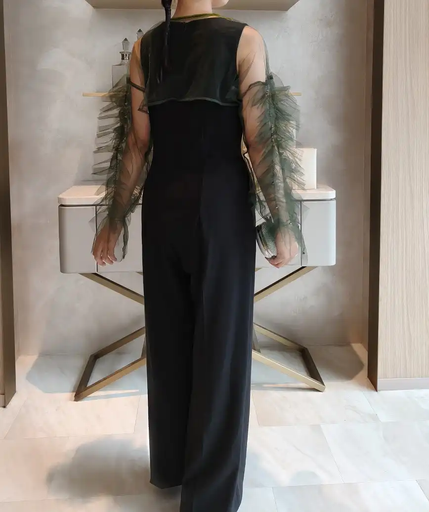 着用モデル：H162cm 7cmH靴 着用サイズ：S