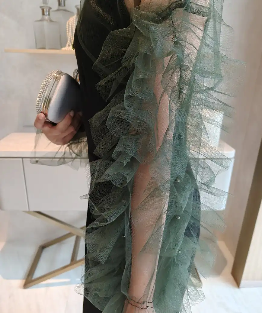 着用モデル：H162cm 7cmH靴 着用サイズ：S