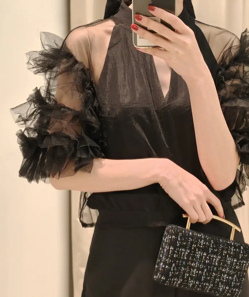 着用モデル：H164cm 着用サイズ：M