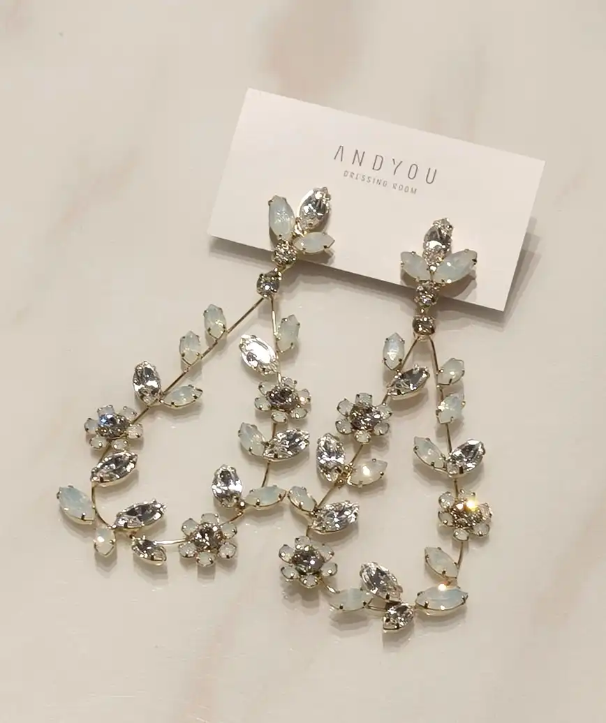 【TI ADORO jewelry】Flora Earrings Pearl