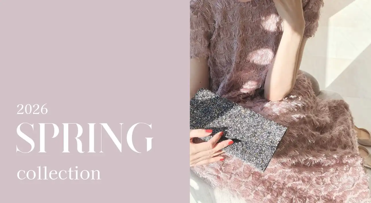 結婚式参列に 春の レンタルパーティードレス